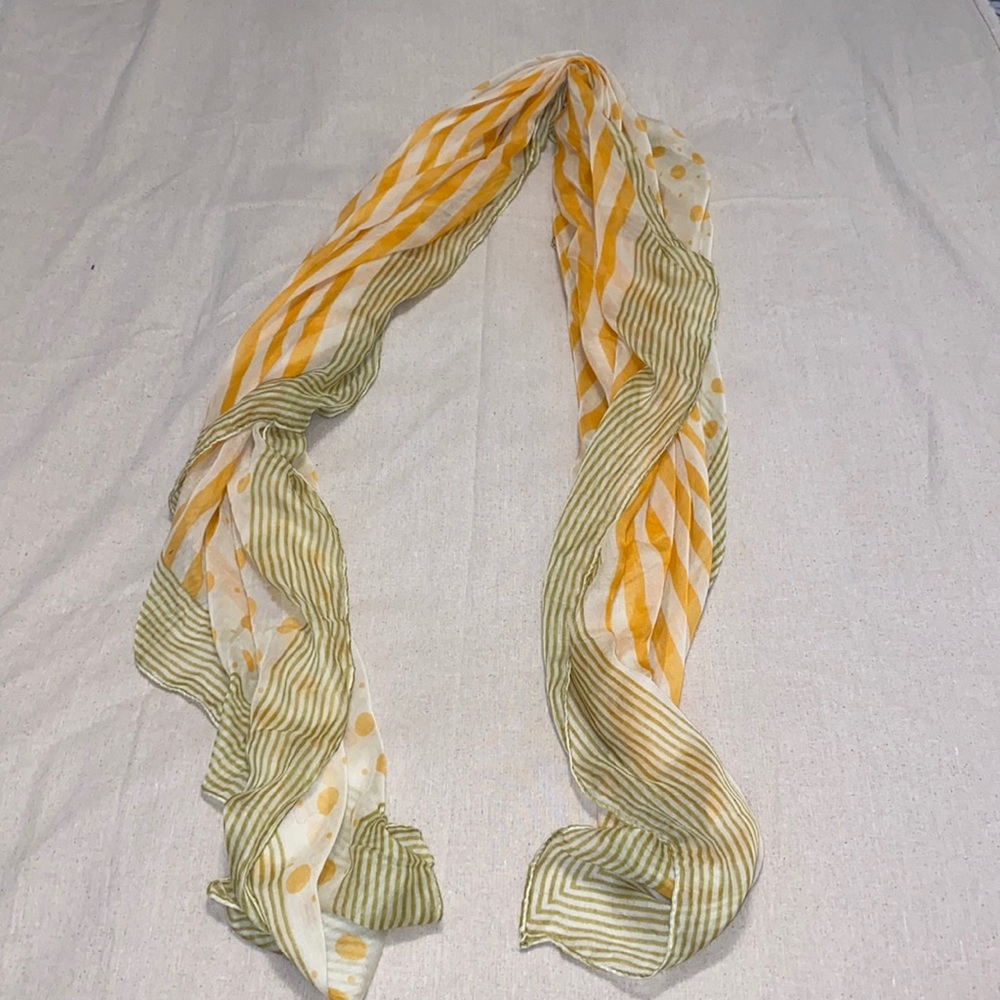 Tasha Orange, yellow and green scarf ✨Like New✨